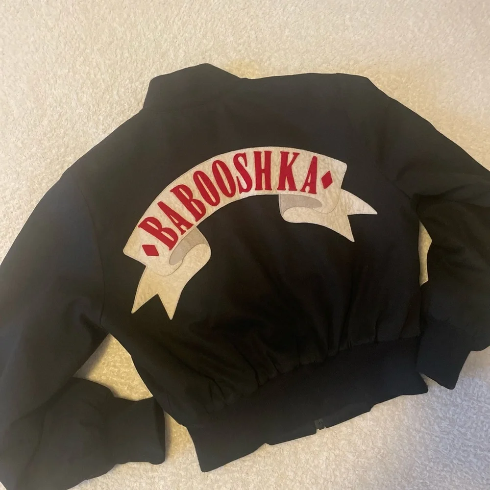[XS-S] Rare Vintage Kate Bush “Babooshka” Bomber Jacket MINT CONDITION - Picture 2 of 9